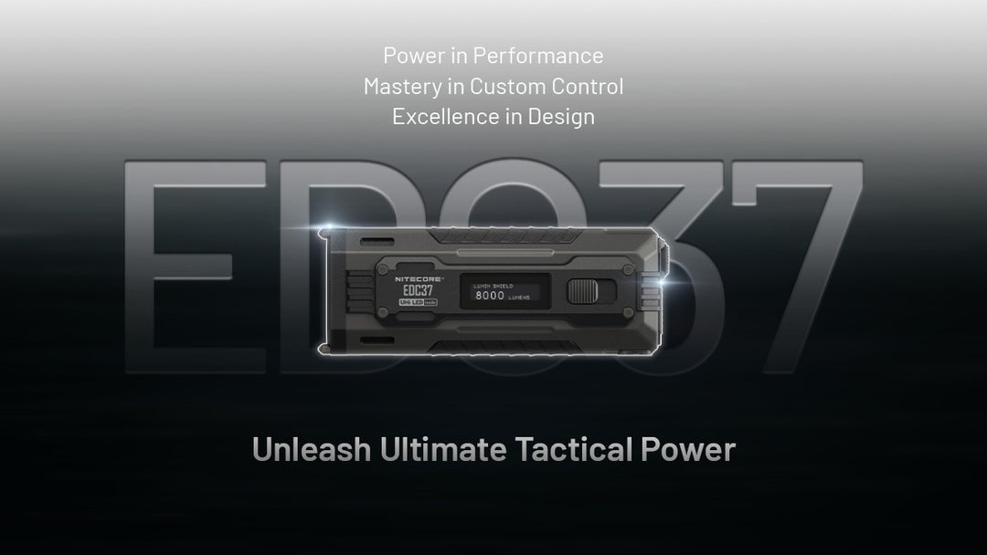EDC37 - 8000 lumens