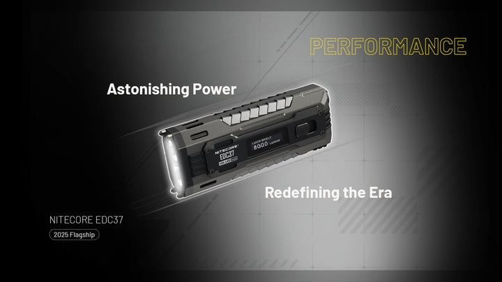 EDC37 - 8000 lumens