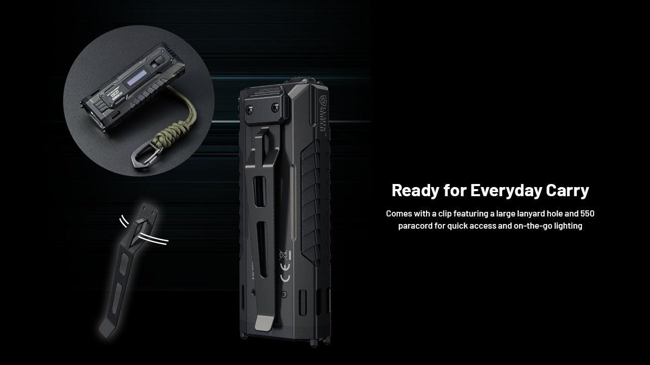 EDC37 - 8000 lumens – Nitecore Singapore