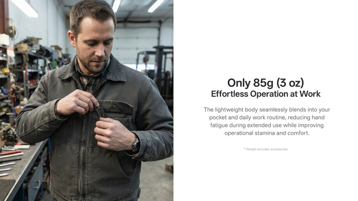 Nitecore EDC15 - only 85g in a work pocket - Nitecore Singapore