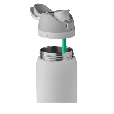 Owala FreeSip® Water Bottle (Stainless Steel) Gray
