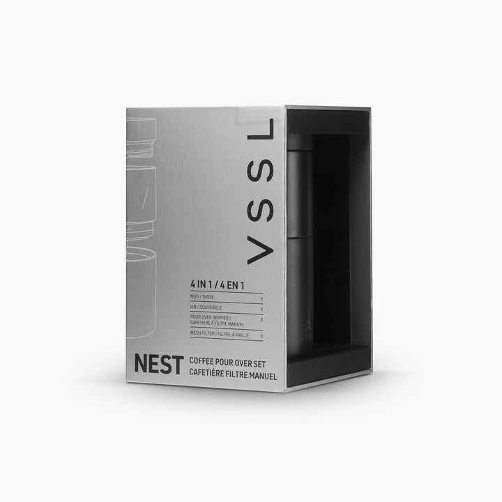 VSSL Nest retail packaging showing the 4-in-1 system - Nitecore Singapore