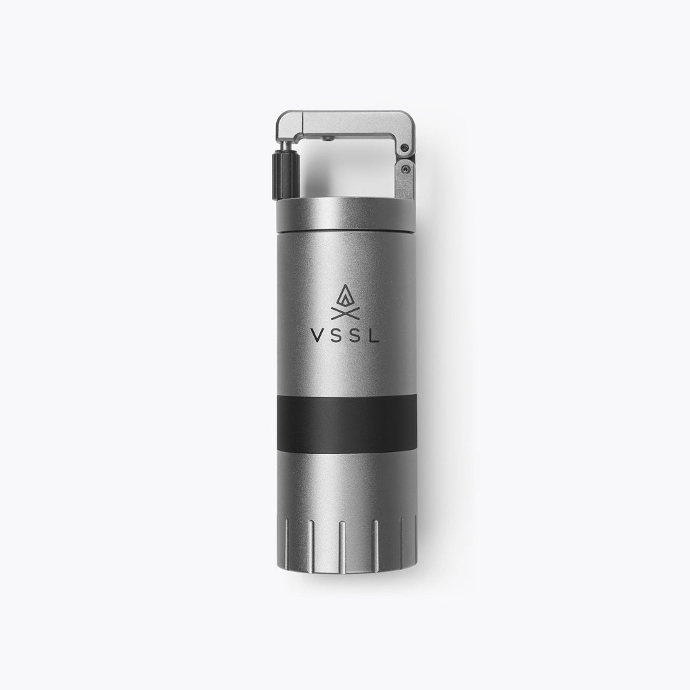 VSSL Java G25 Coffee Grinder - Mica Dust, closed - Nitecore Singapore