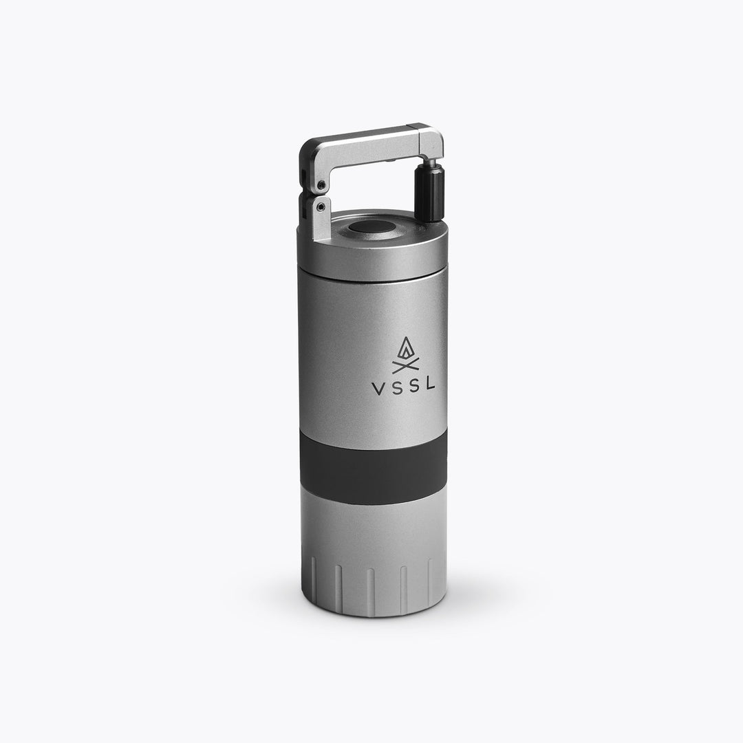 VSSL Java G25 - Mica Dust, carabiner handle up - Nitecore Singapore