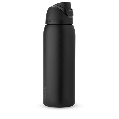 Owala FreeSip® Water Bottle (Stainless Steel) Black