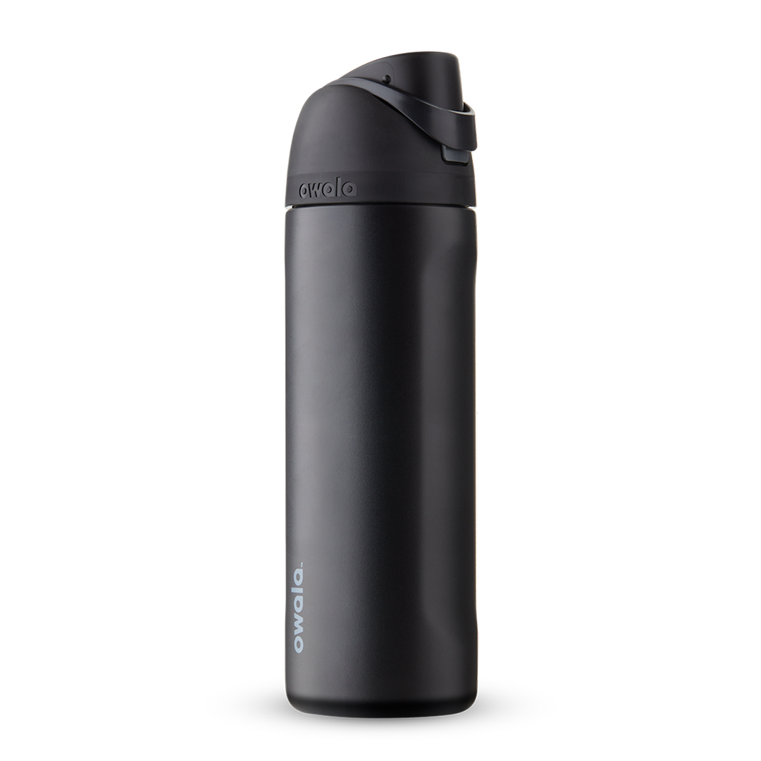 Owala FreeSip® Water Bottle (Stainless Steel) Black