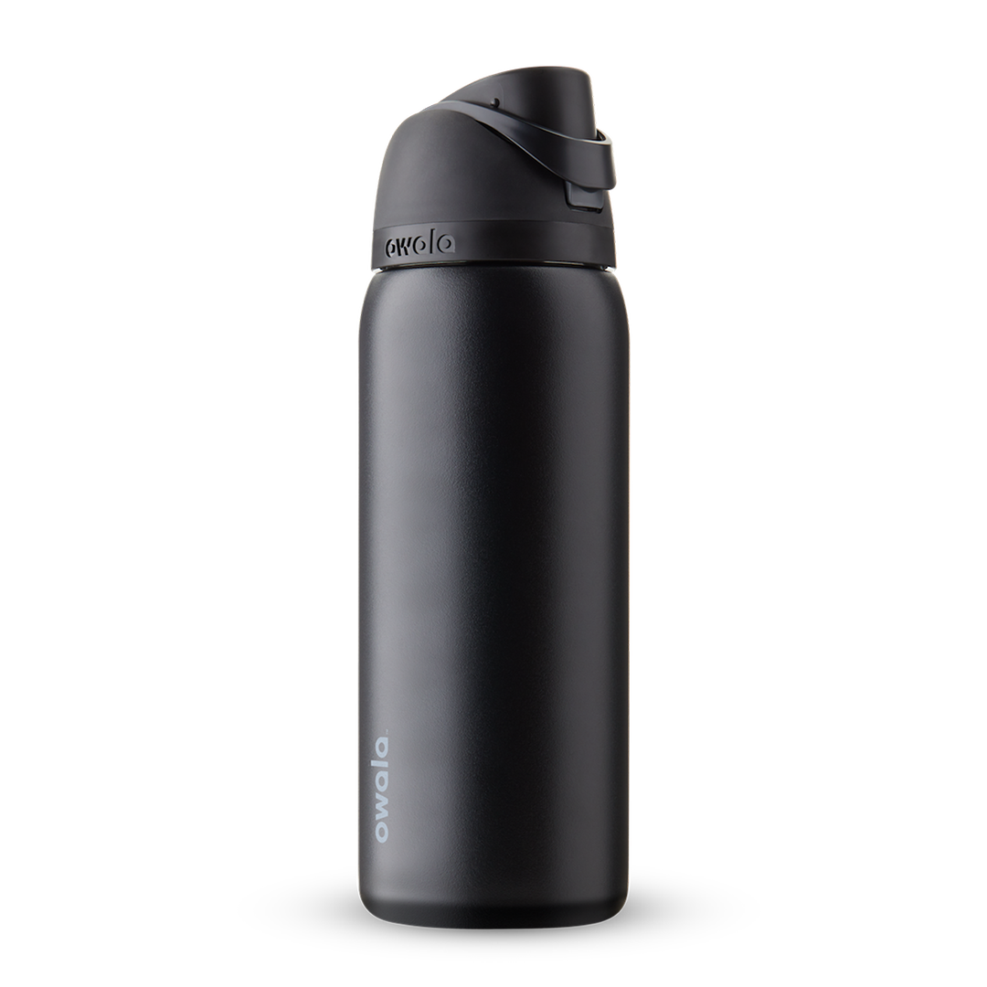 Owala FreeSip® Water Bottle (Stainless Steel) Black