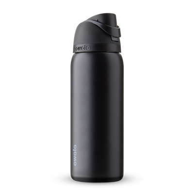 Owala FreeSip® Water Bottle (Stainless Steel) Black