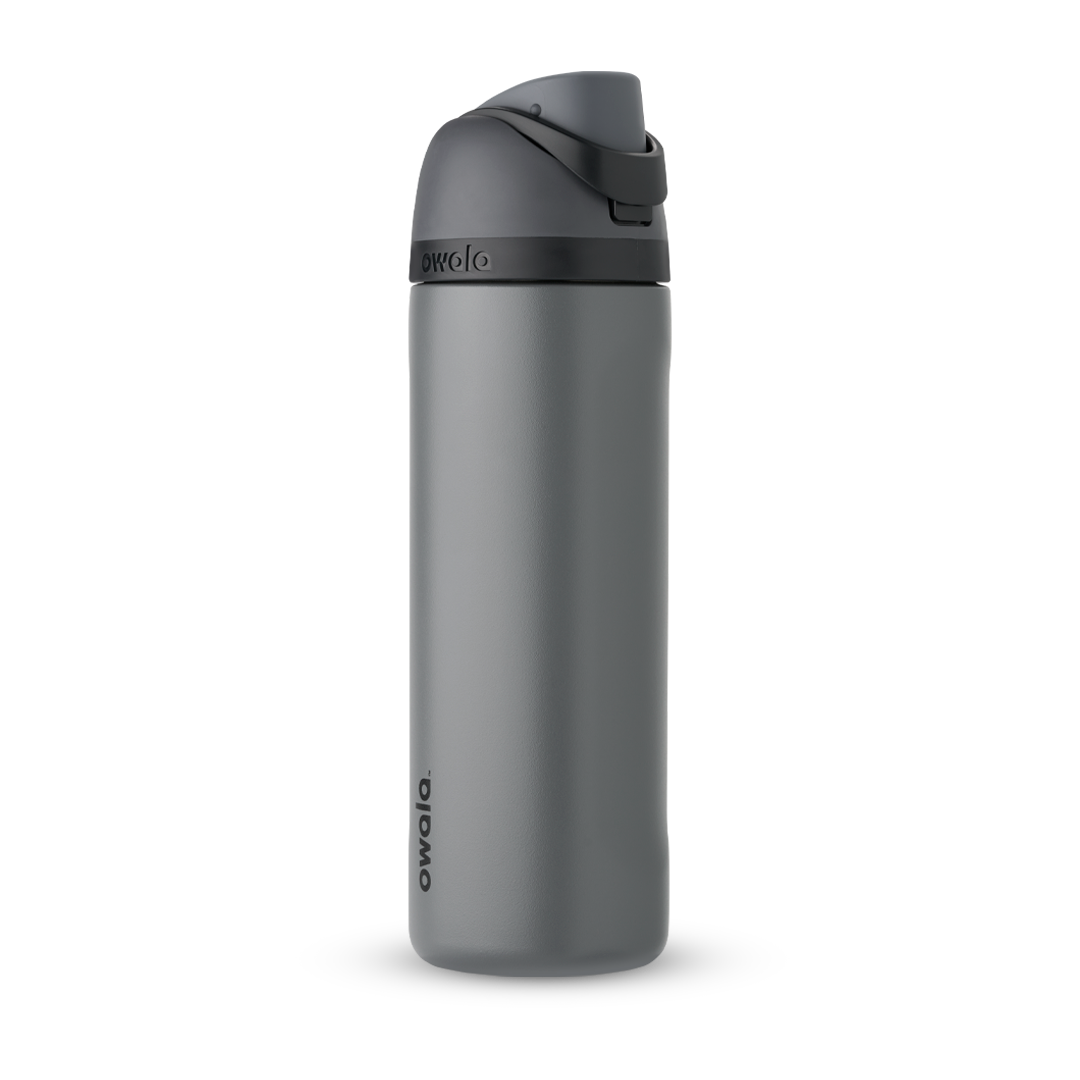 Owala FreeSip® Water Bottle (Stainless Steel) Gray