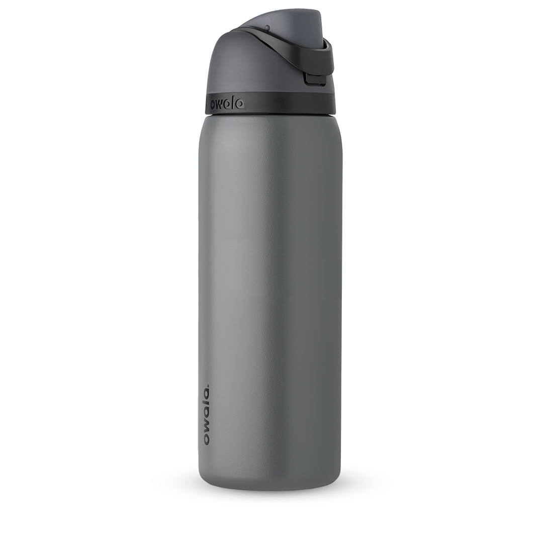 Owala FreeSip® Water Bottle (Stainless Steel) Gray