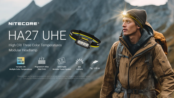 HA27 UHE (Black) - 800 lumens