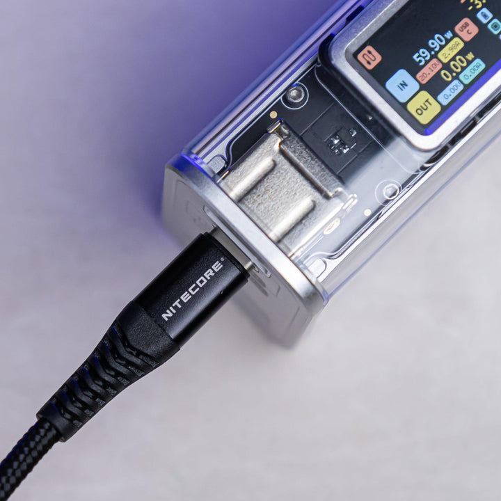 Nitecore 60W USB-C to USB-C Charging Cable - Nitecore Singapore