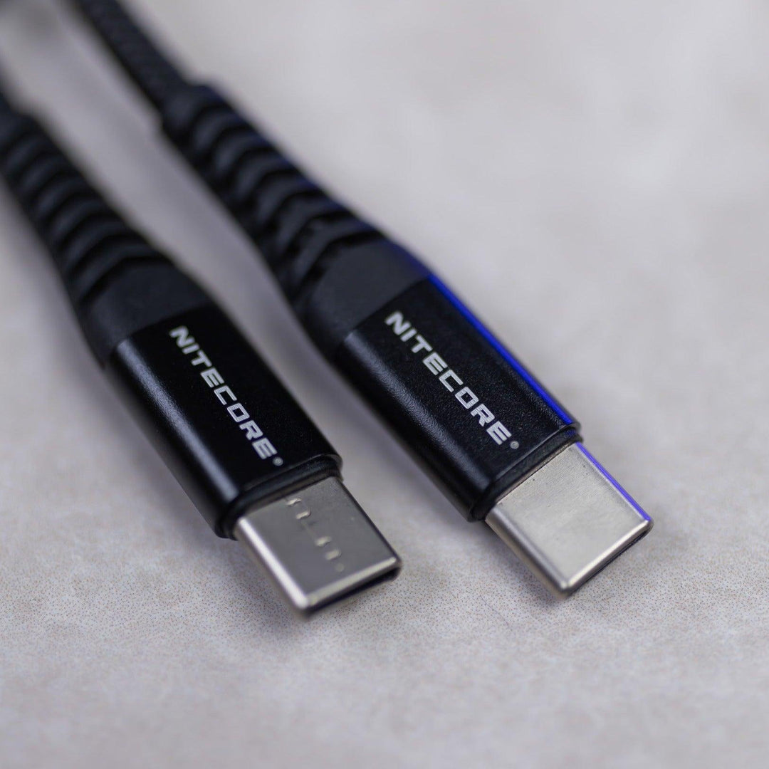 Nitecore 60W USB-C to USB-C Charging Cable - Nitecore Singapore