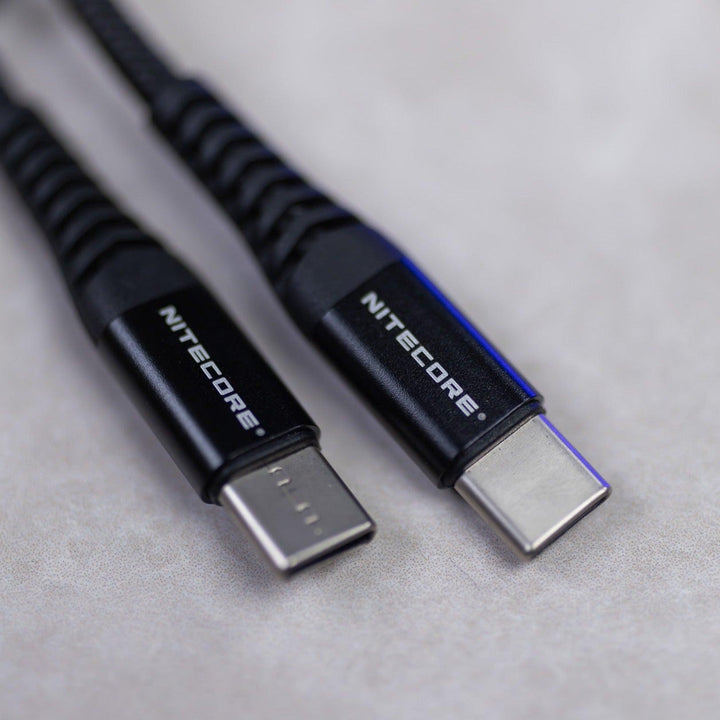 Nitecore 60W USB-C to USB-C Charging Cable - Nitecore Singapore
