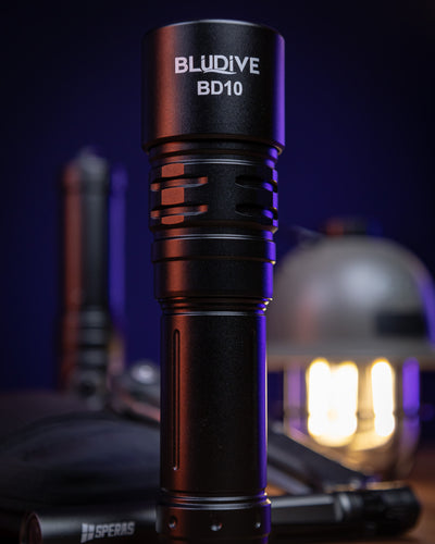 BD10 - 1200 lumens (150m Dive Torch)
