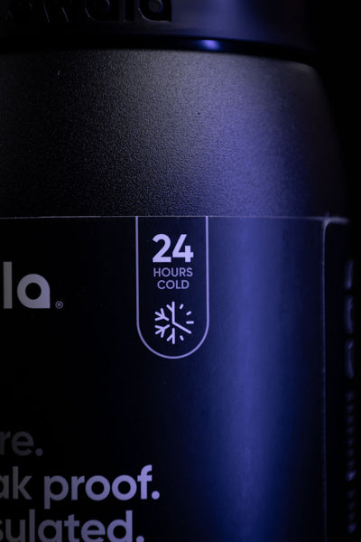 Owala FreeSip® Water Bottle (Stainless Steel) Black