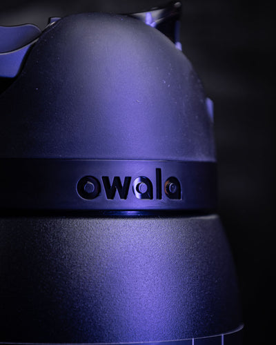 Owala FreeSip® Water Bottle (Stainless Steel) Black