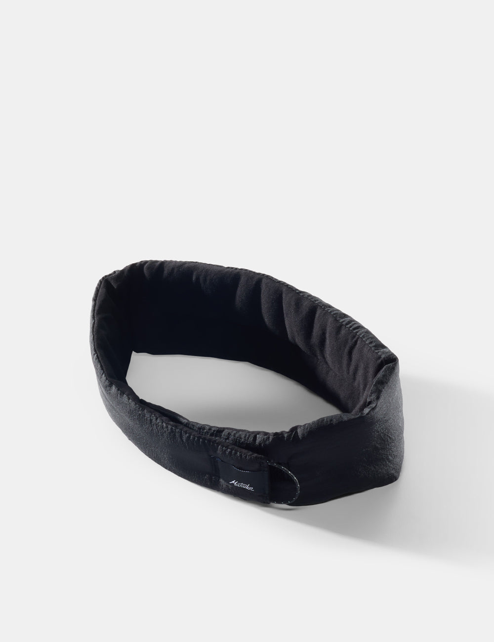 Matador Blackout Eyemask + Earplugs Kit - black sleepmask on a white background