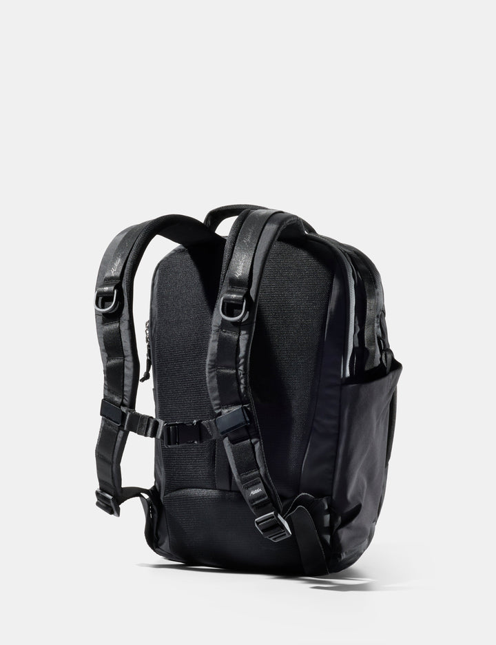 Matador 18L Personal Item Travel Pack in Black - black backpack on a white background