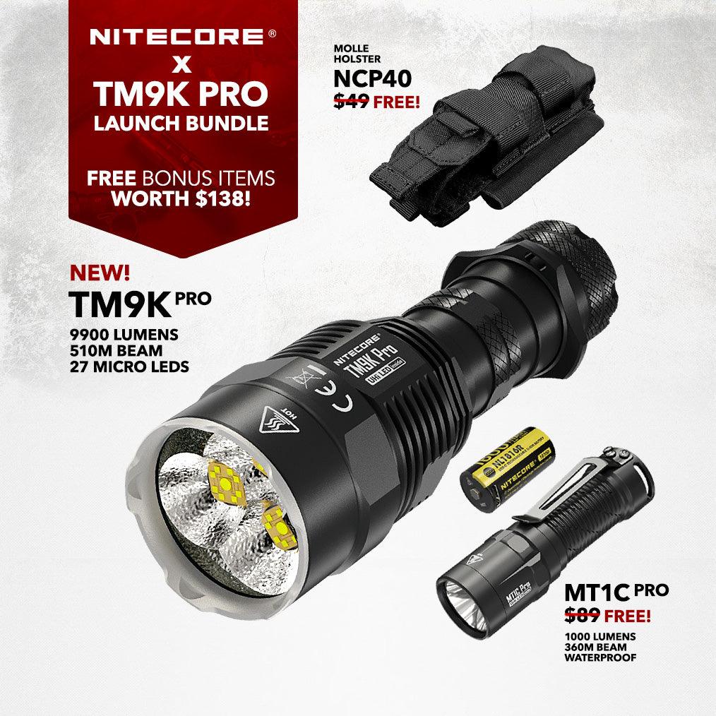 TM9K PRO - 9900 lumens (Bundle) - Nitecore Singapore