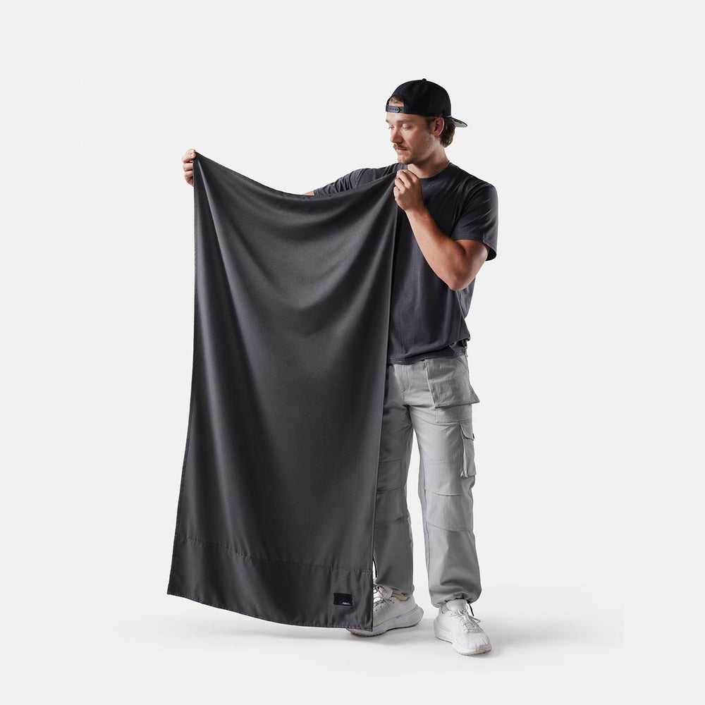 NanoDry Packable Beach Towel - Charcoal - view 2