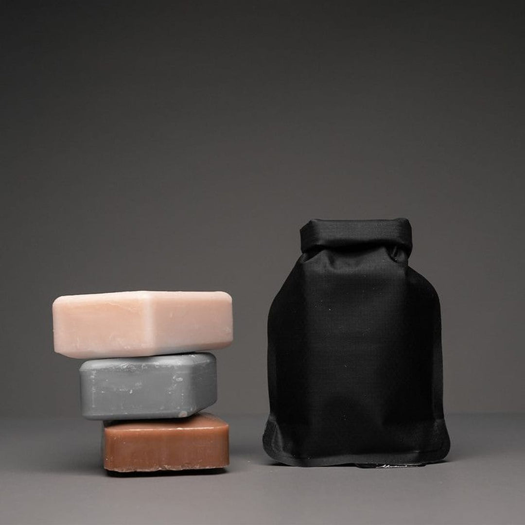 FlatPak Soap Bar Case in use