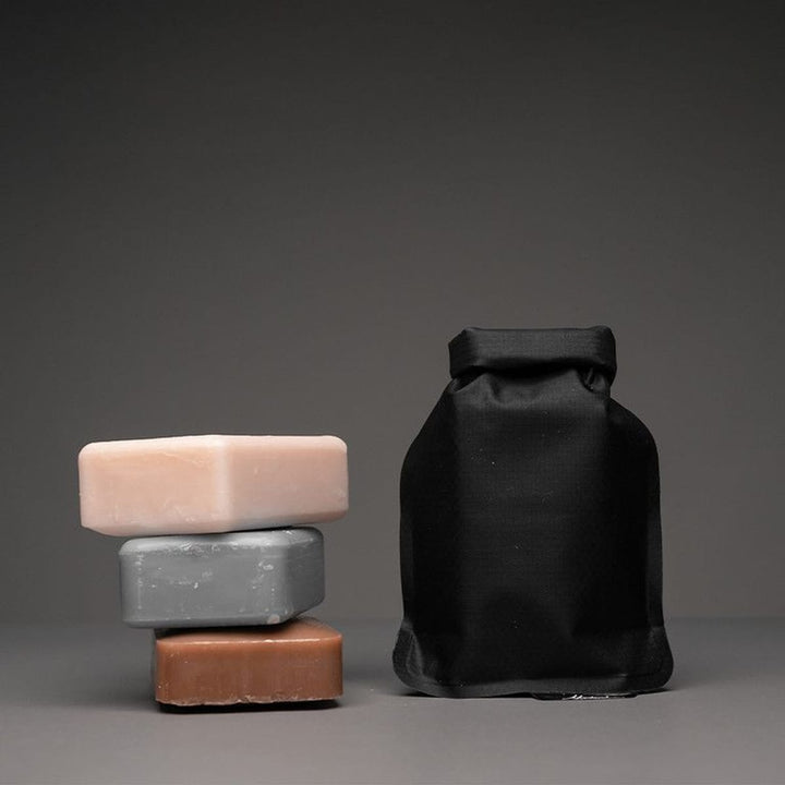 FlatPak Soap Bar Case in use