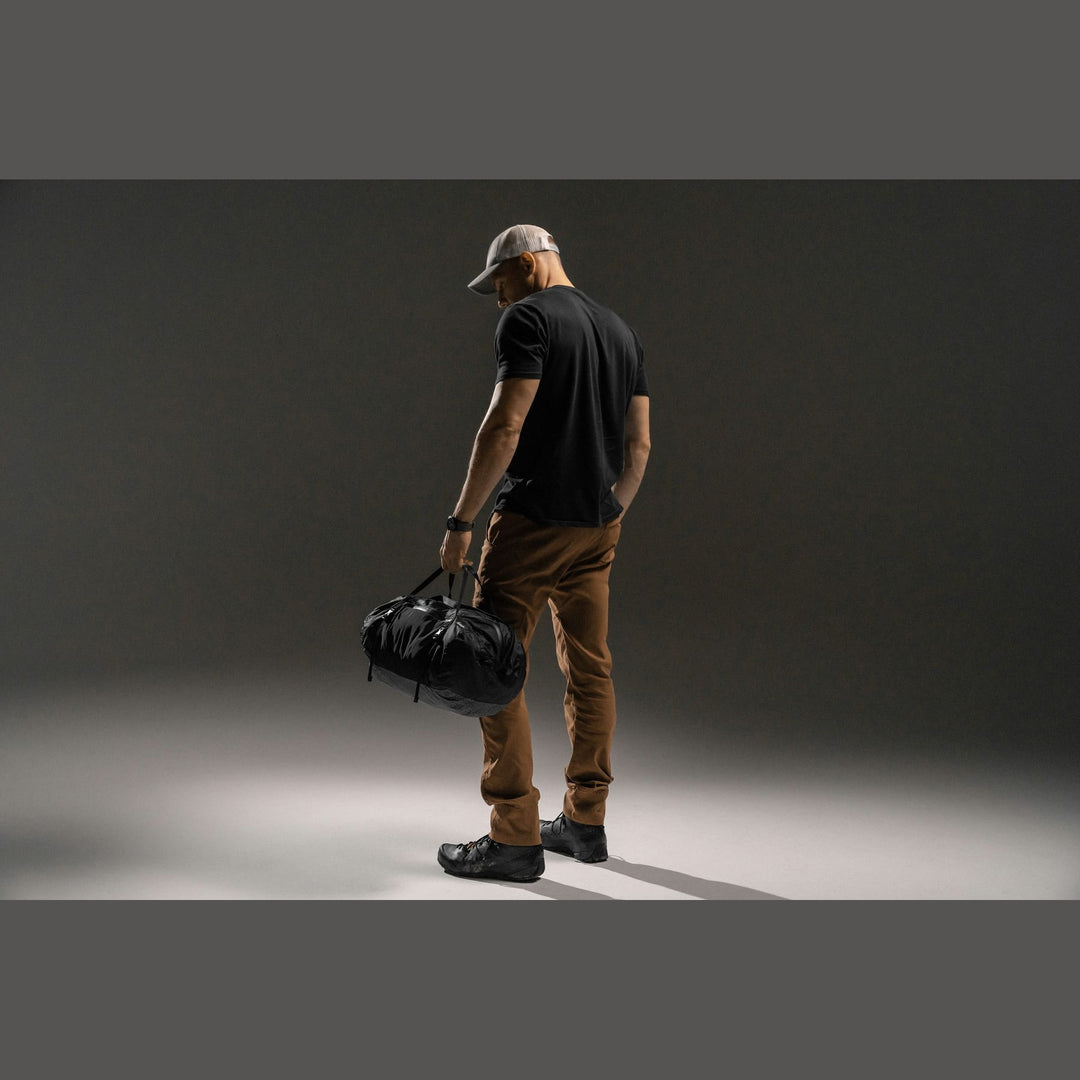Freefly Packable Duffle in use