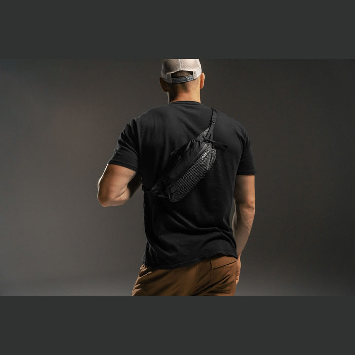 Freerain Hip Pack in use