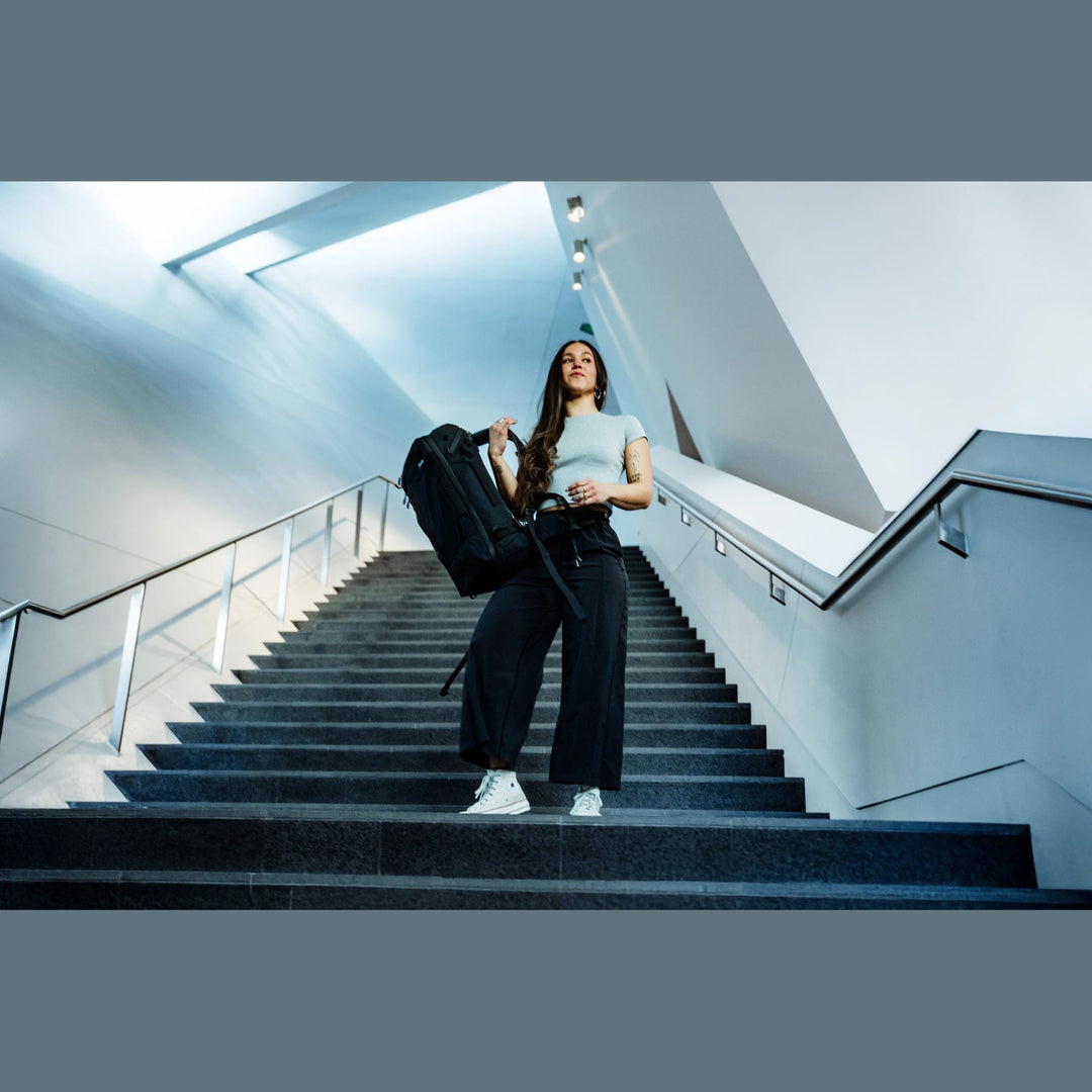 GlobeRider35 Travel Backpack in use