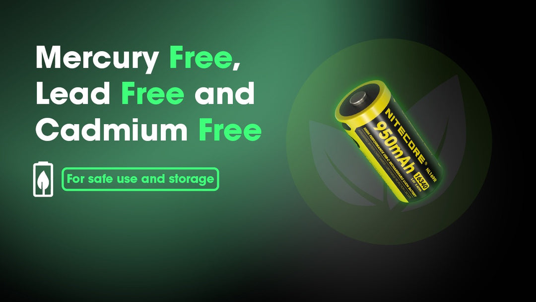 NL169R (16340 - 950mAh - 2A)