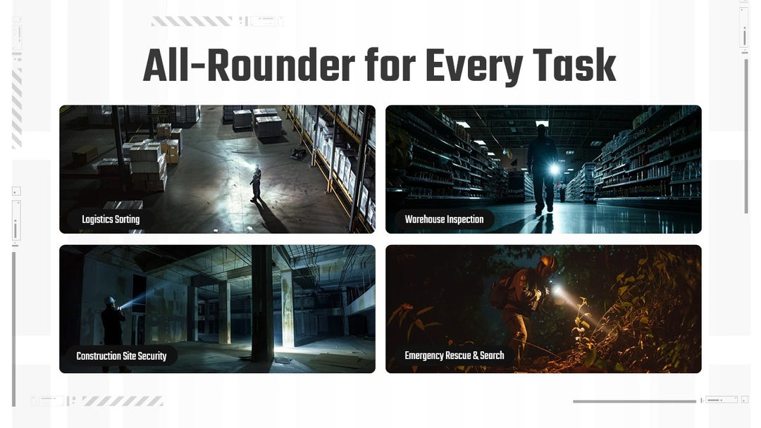 EDC07 (Black) - 1500 lumens