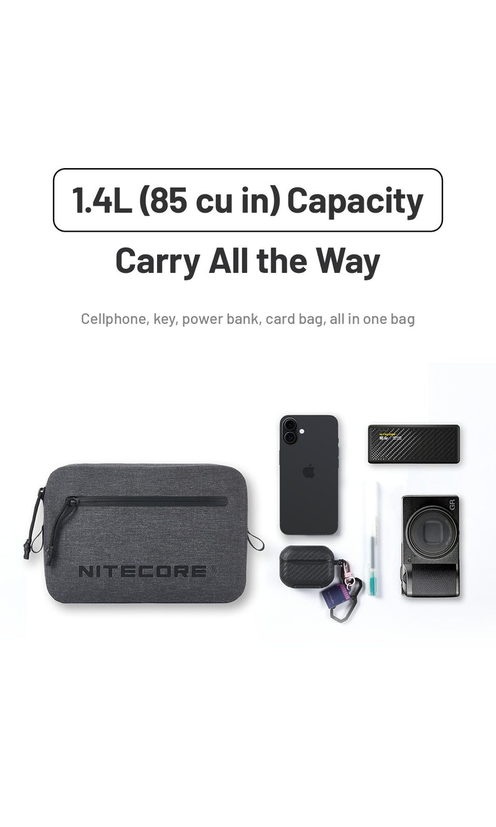 NPP02 - Waterproof Crossbody Bag 1.4L