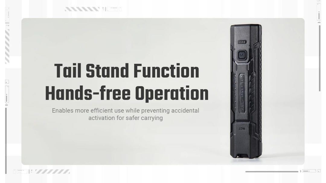 EDC07 (Black) - 1500 lumens