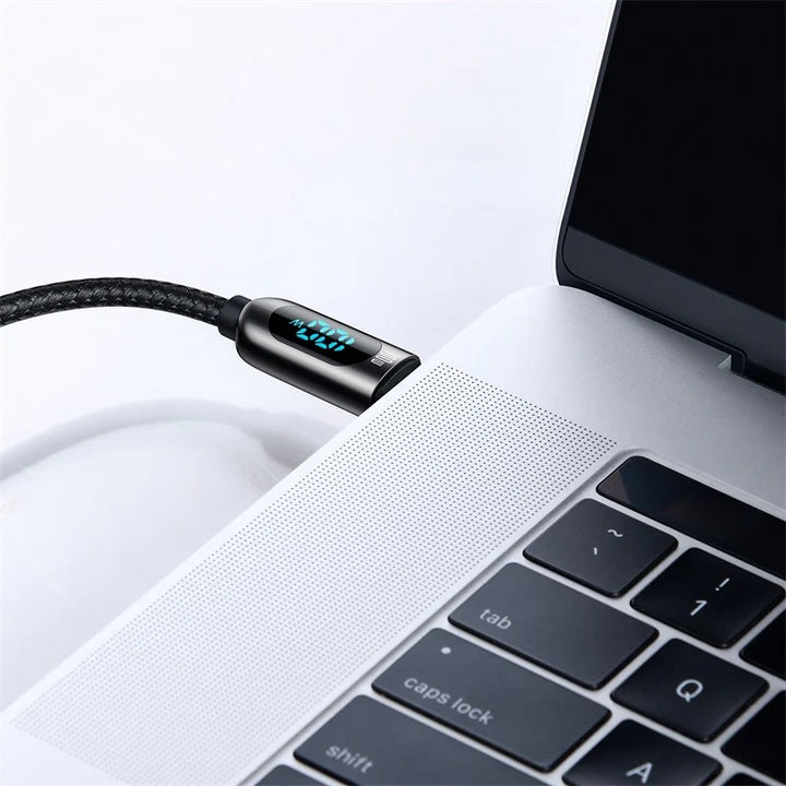 Baseus 100W Display Fast Charging Cable USB-C (1m)