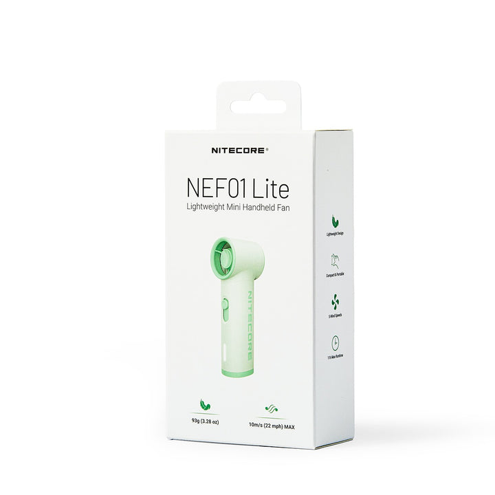NEF01 LITE - Mini Handheld Fan (2,600mAh)