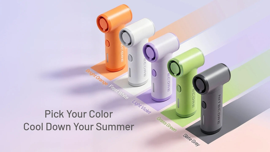 NEF Nano - Palm-Sized High-Speed Handheld Fan