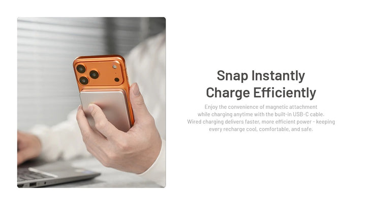 Pocket 5 Magnetic USB-C Power Bank (5,000mAh 22.5W)