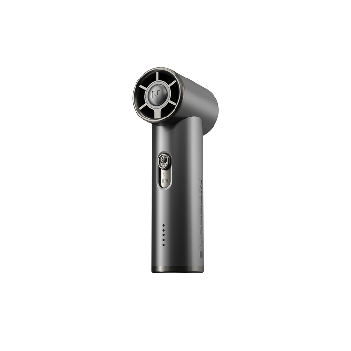 NEF01 (Black) - Mini High-Speed Handheld Fan (4,000mAh)