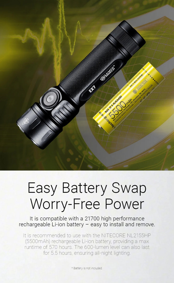EX7 - 6000 lumens