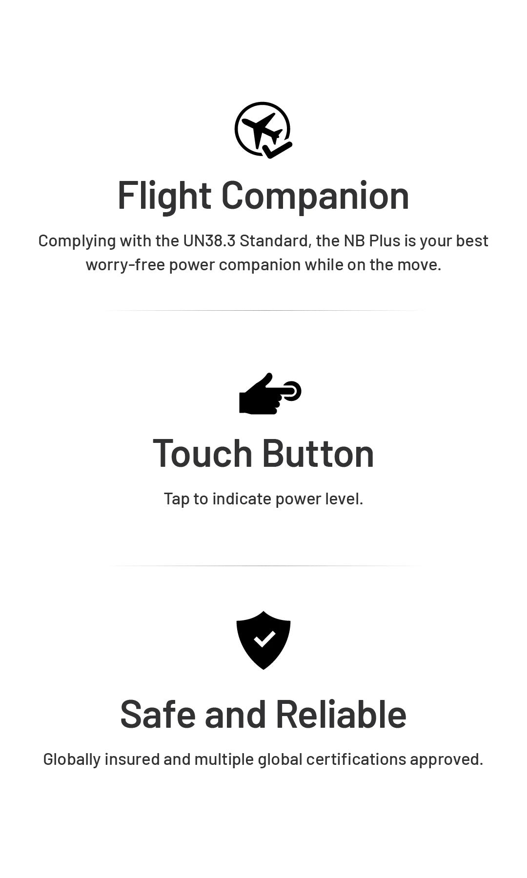NB Plus (10,000mAh 3A 22W)