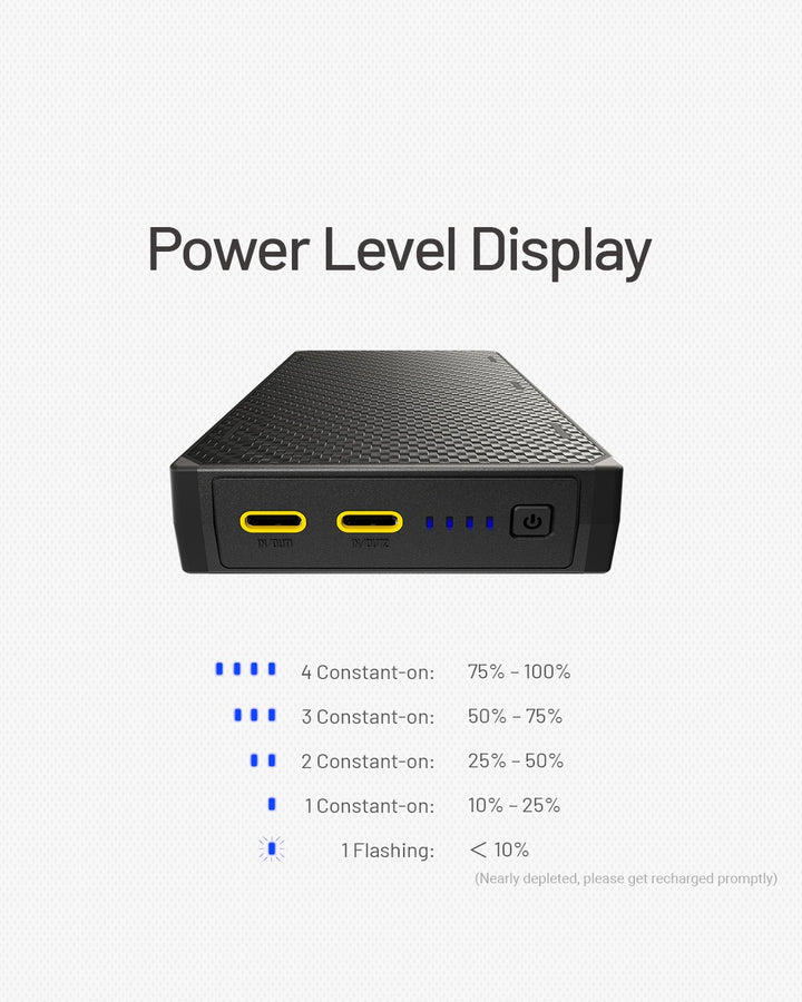 NB20000 Carbon Fiber Energy Brick (20,000mAh 3A GEN3)