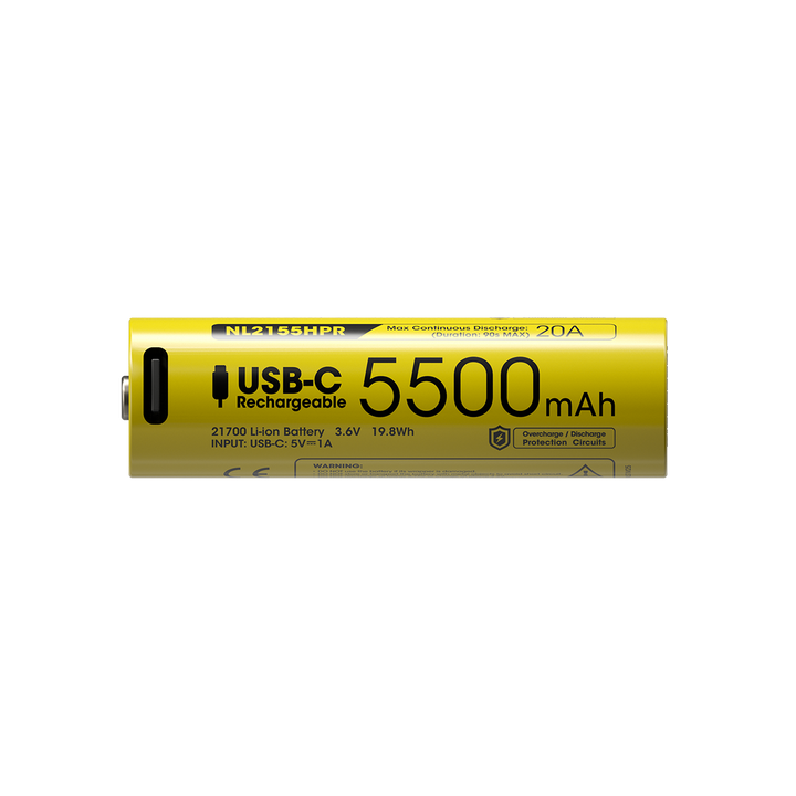 NL2155HPR (21700 - 5500mAh - 20A)