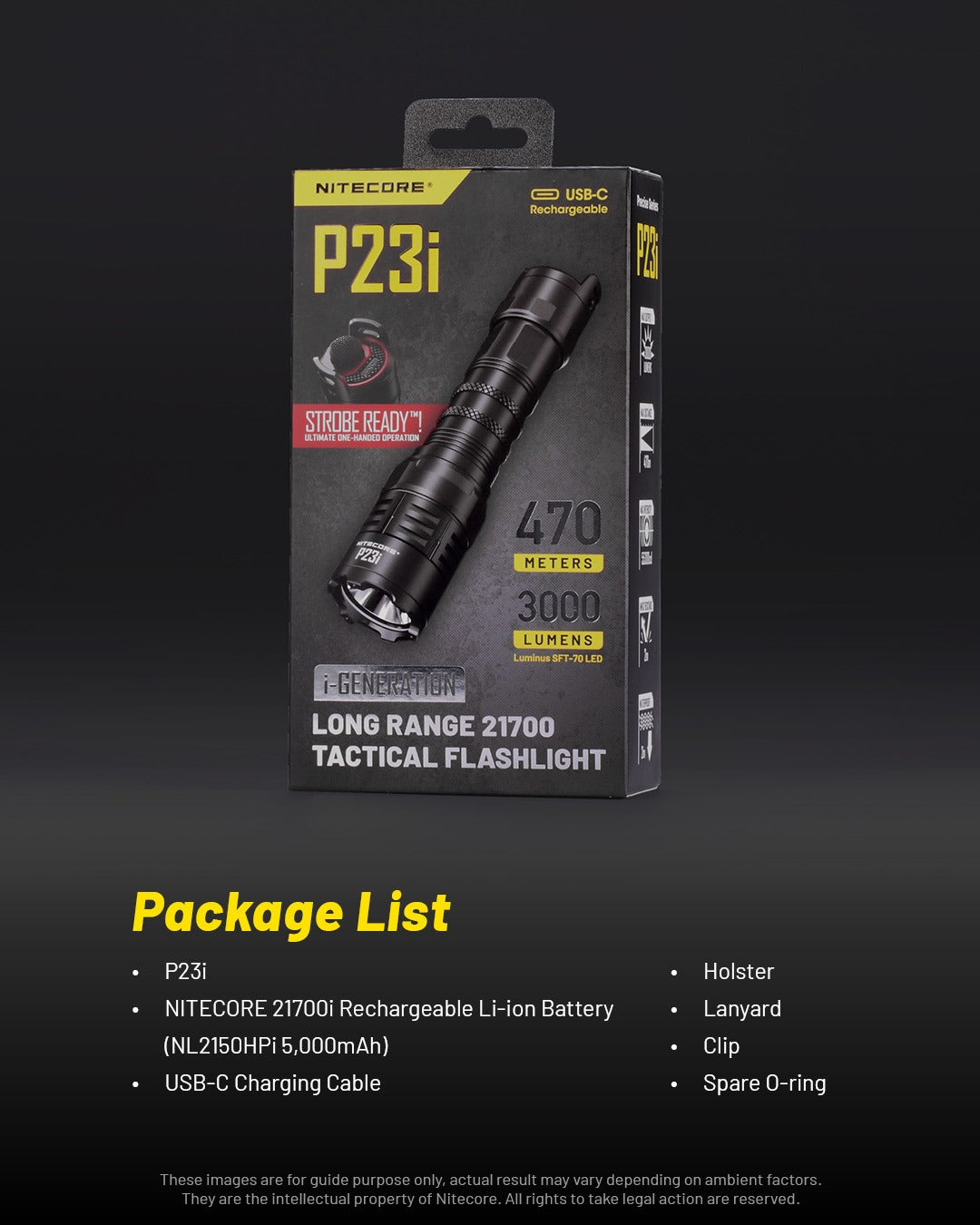 P23i - 3000 lumens (Bundle)