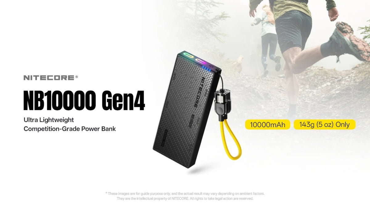 NB10000 Carbon Fiber Energy Brick (10,000mAh 3A GEN4) – Nitecore Singapore