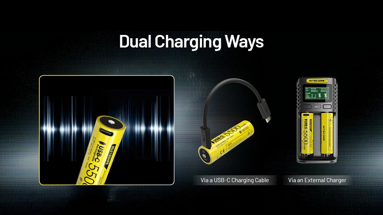 NL2155HPR (21700 - 5500mAh - 20A) – Nitecore Singapore