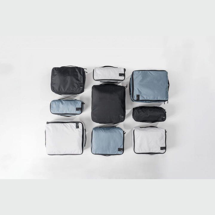 Packing Cube Set in use