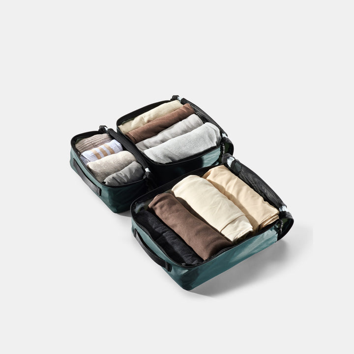 Matador Packing Cube 3pk  - v2 - Juniper - view 2