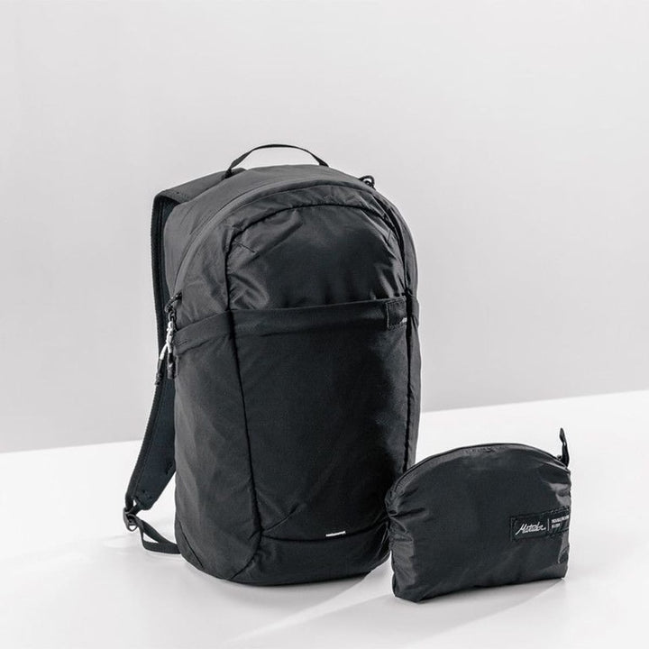 ReFraction Packable Backpack 16L in use