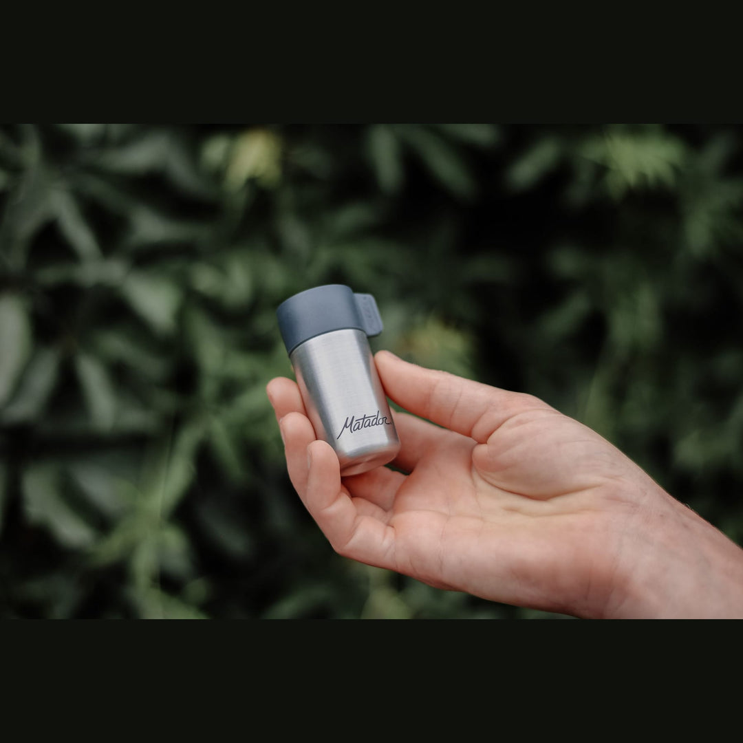 Waterproof Travel Canister 40ml in use